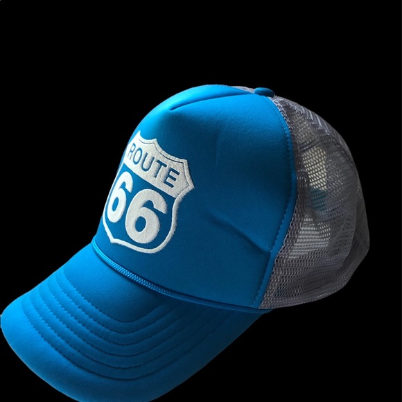 💛ROUTE 66 SNAP BACK TRUCKER HAT CAP 🧢 - Picture 2 of 13